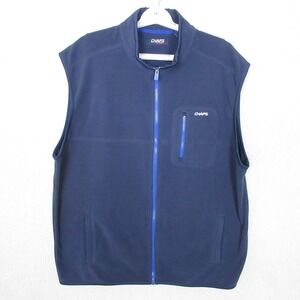 Chaps Sport XXL Vest Fleece Full Zip Sleeveless Jacket Menswear